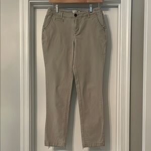 a new day stretch ankle pants size 2 cotton spandex